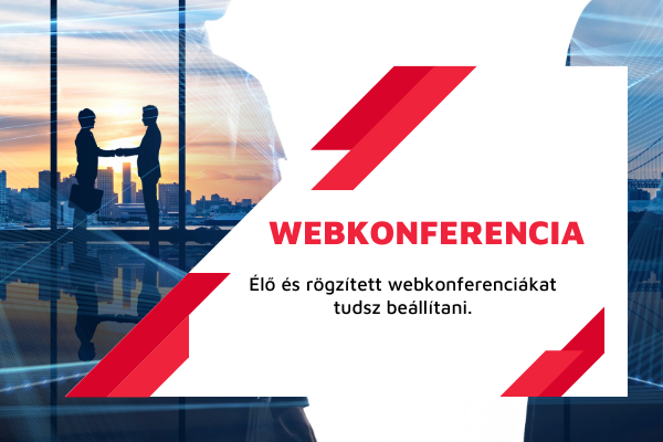 Élő webkonferencia